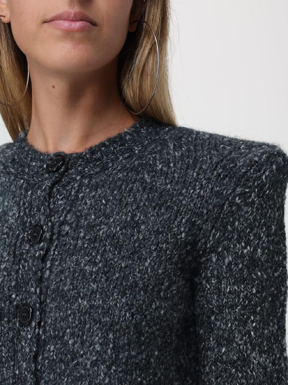 Giglio Cardigan In Misto Lana Isabel Marant