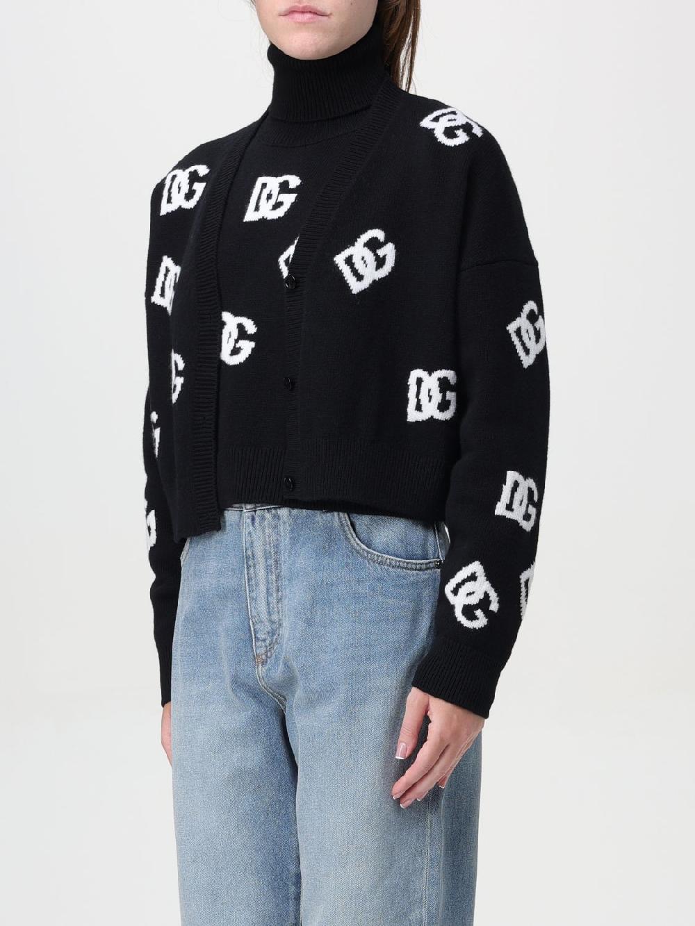 Giglio Cardigan Logato Dolce & Gabbana