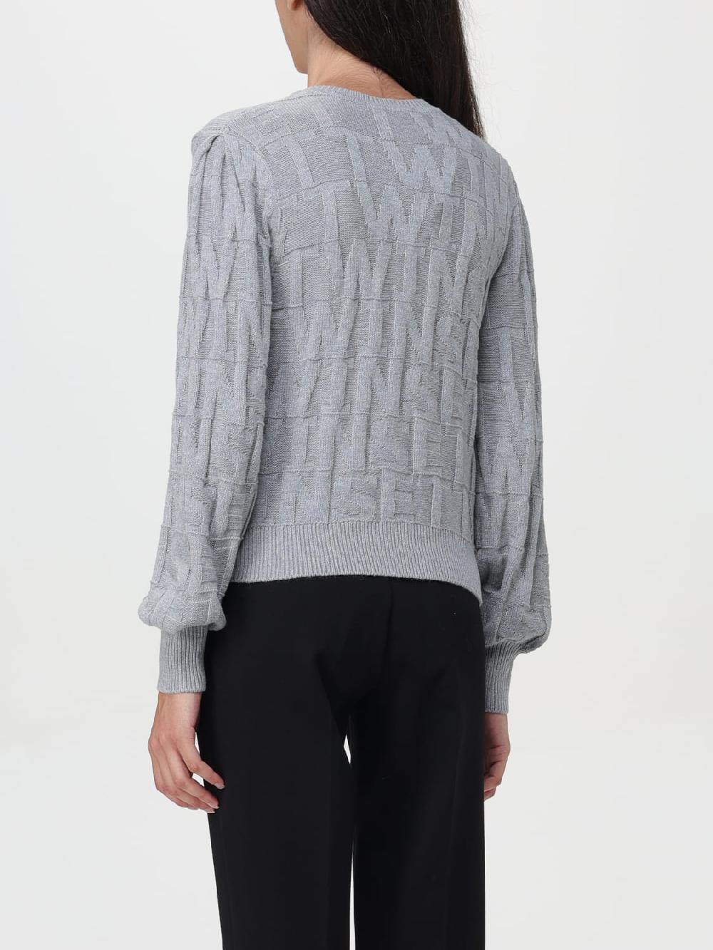 Giglio Cardigan Logato Twinset In Misto Cashmere