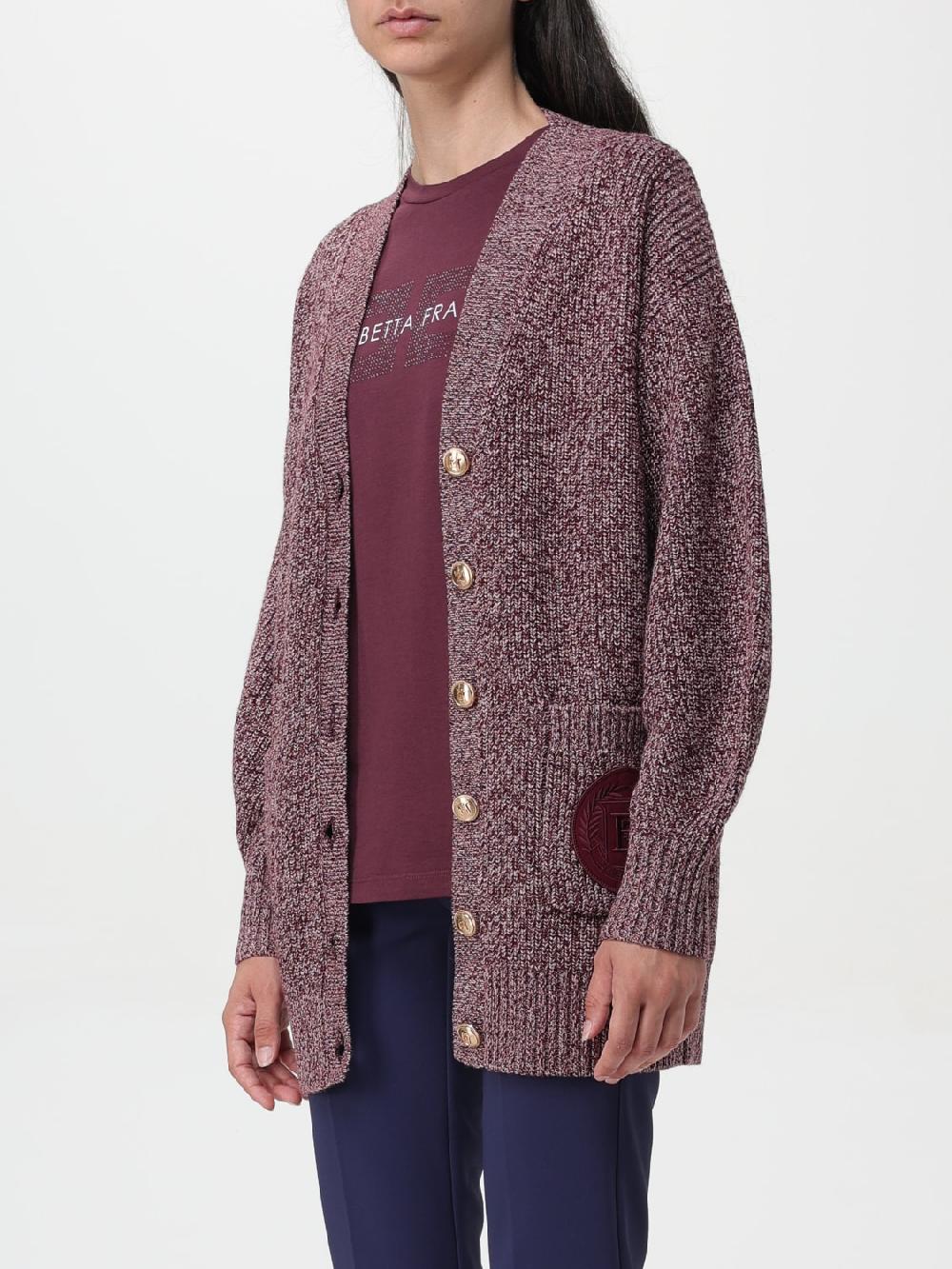 Giglio Cardigan Oversize Elisabetta Franchi