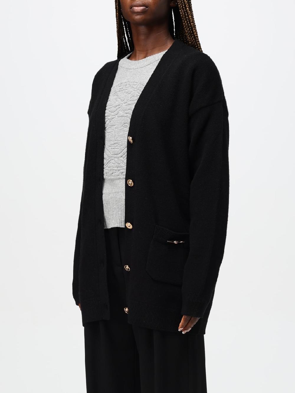 Giglio Cardigan Oversize Medusa Versace
