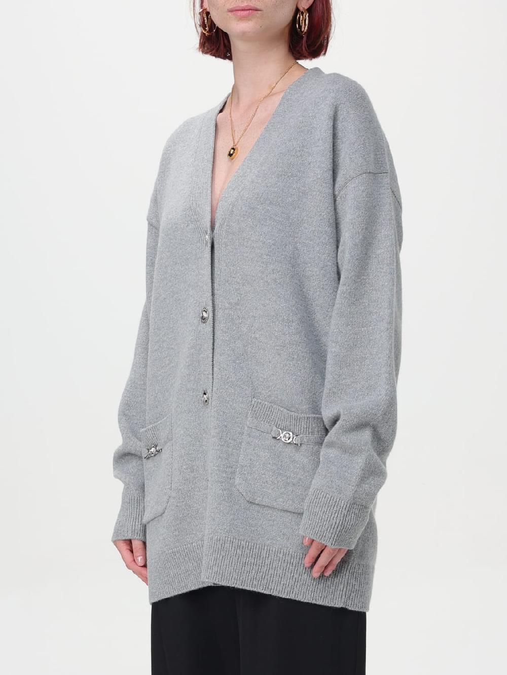 Giglio Cardigan Oversize Medusa Versace