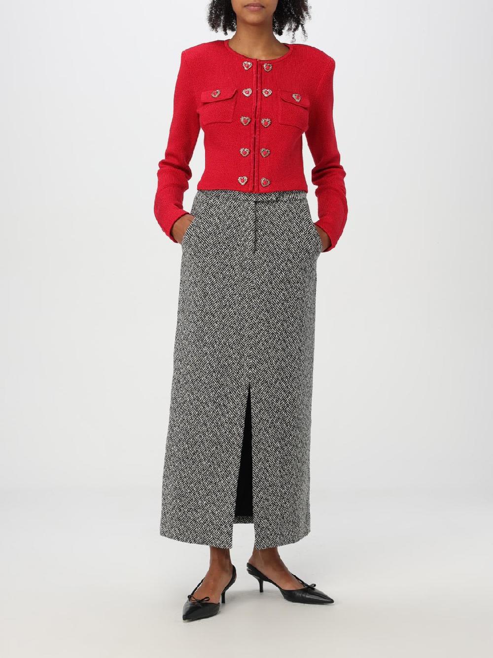 Giglio Cardigan Self-Portrait In Misto Cotone