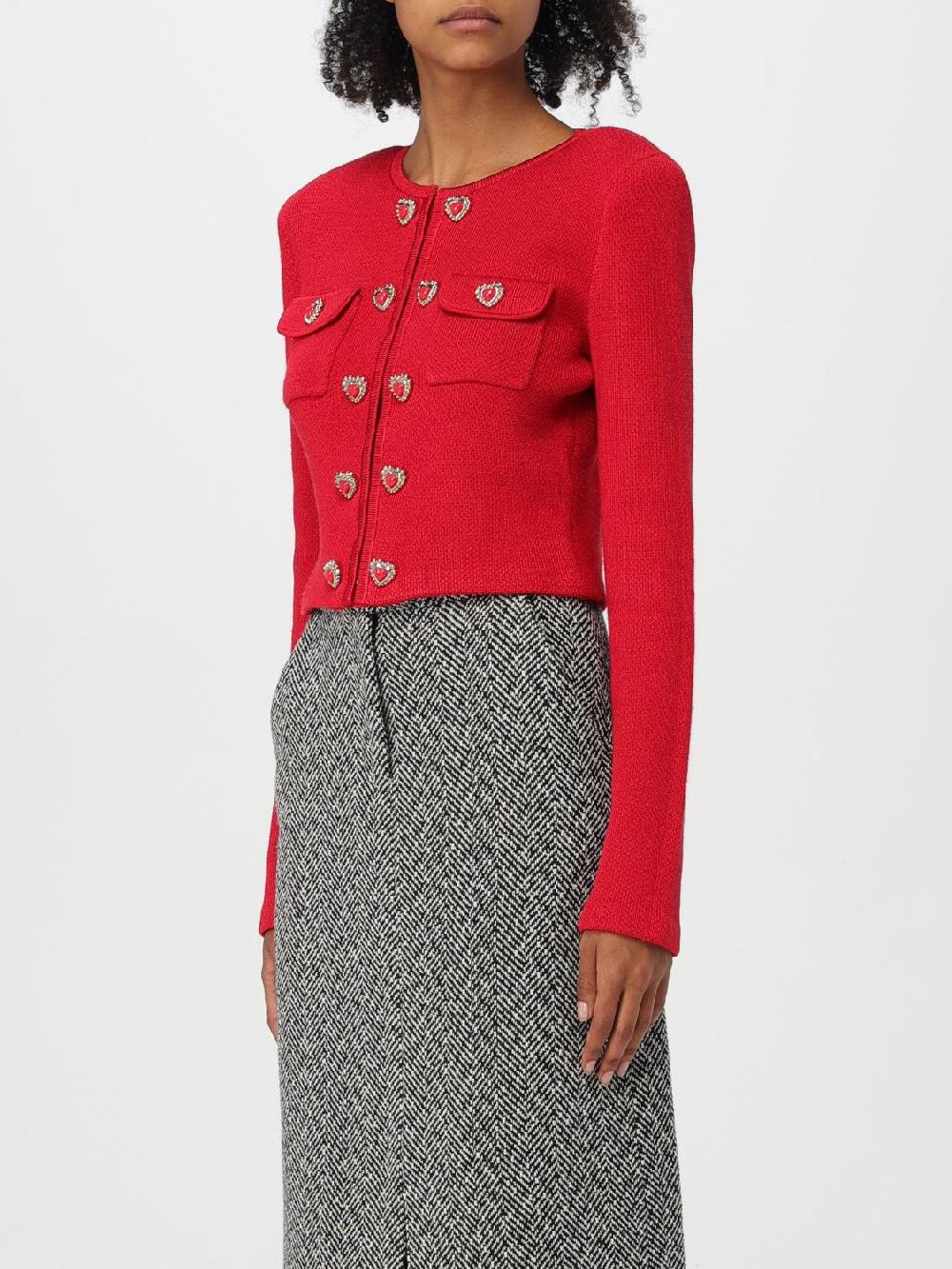 Giglio Cardigan Self-Portrait In Misto Cotone