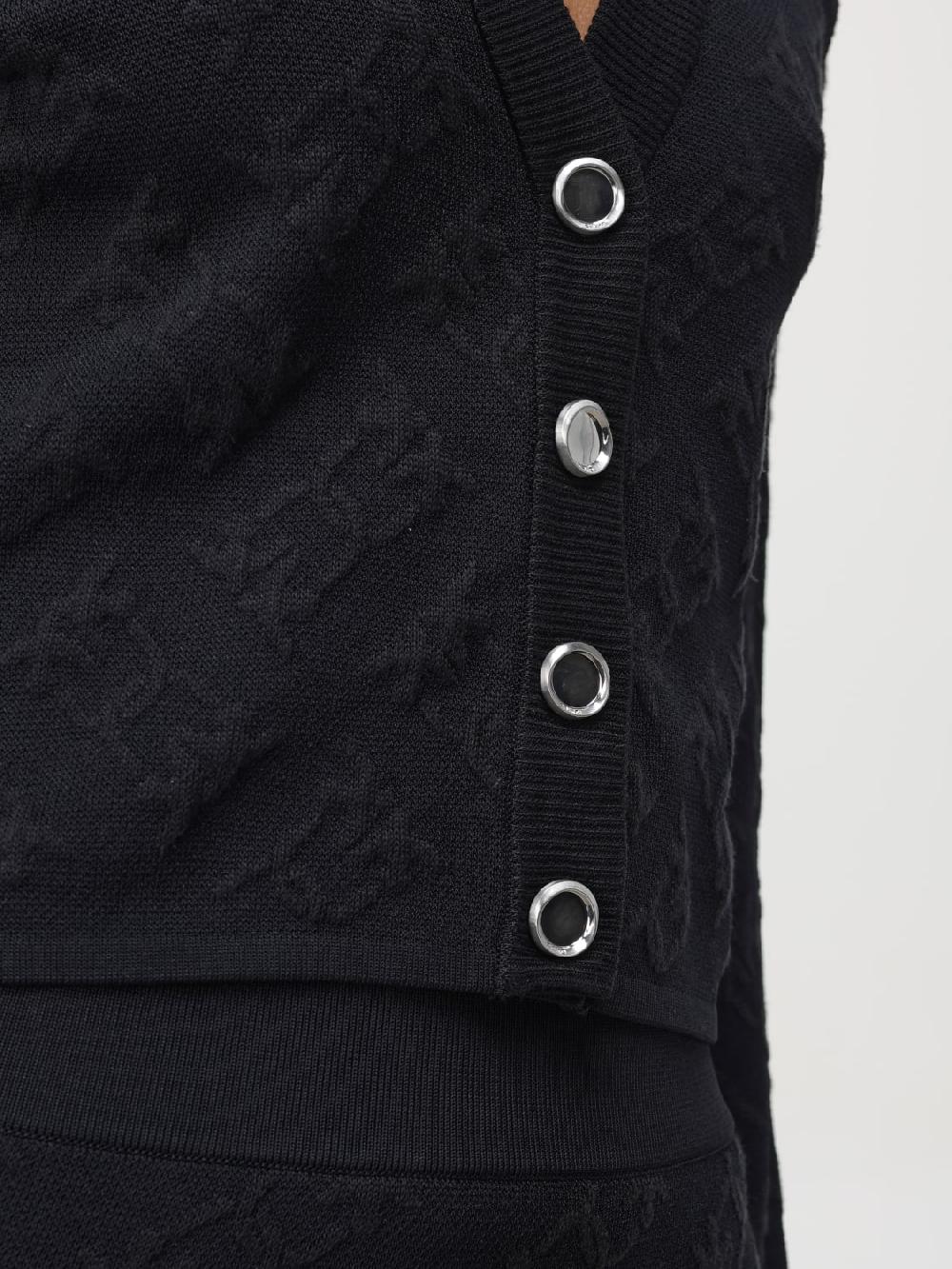Giglio Cardigan Sensoriale Crop In Viscosa Pinko
