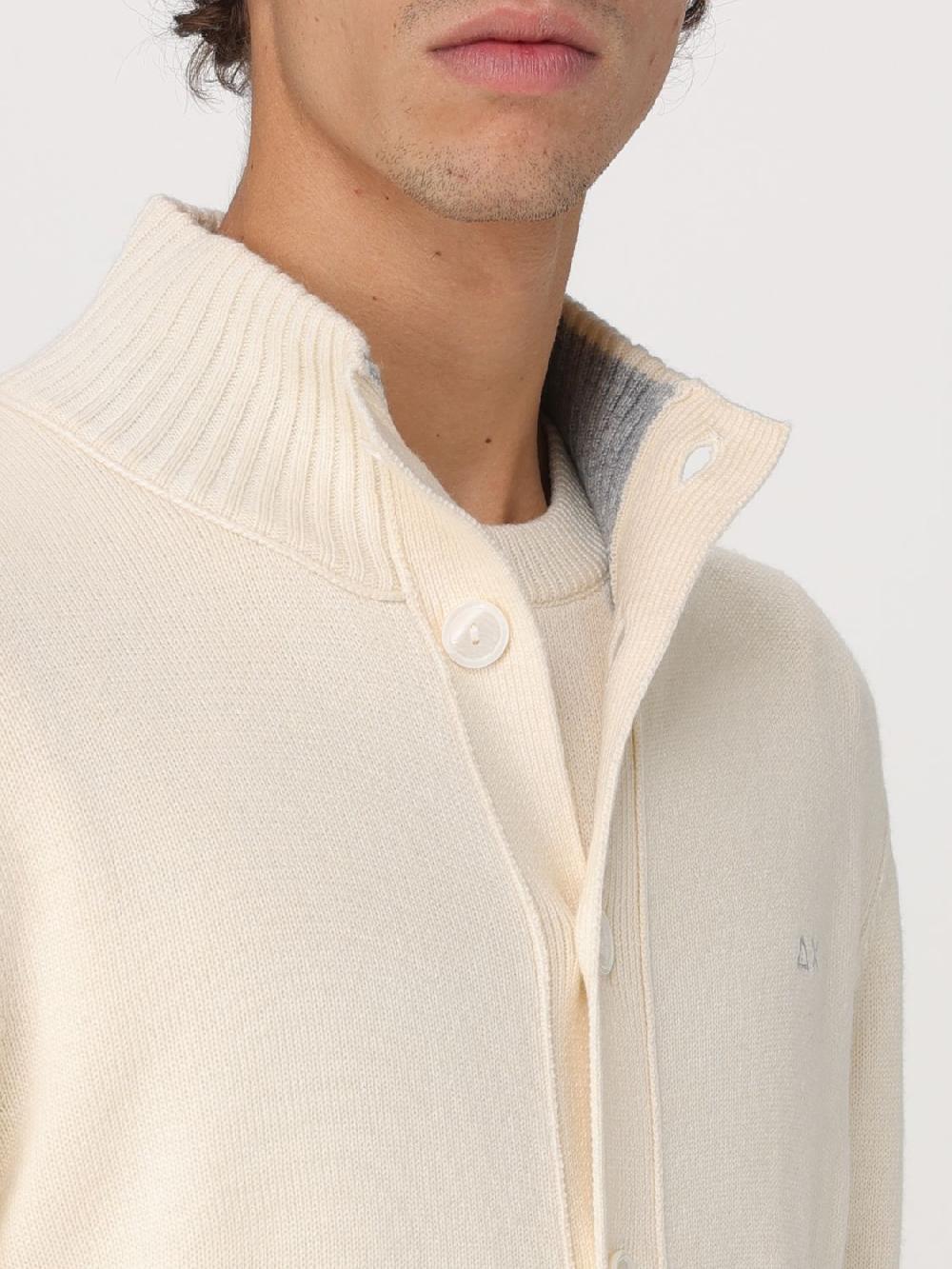 Giglio Cardigan SUN68 In Misto Lana