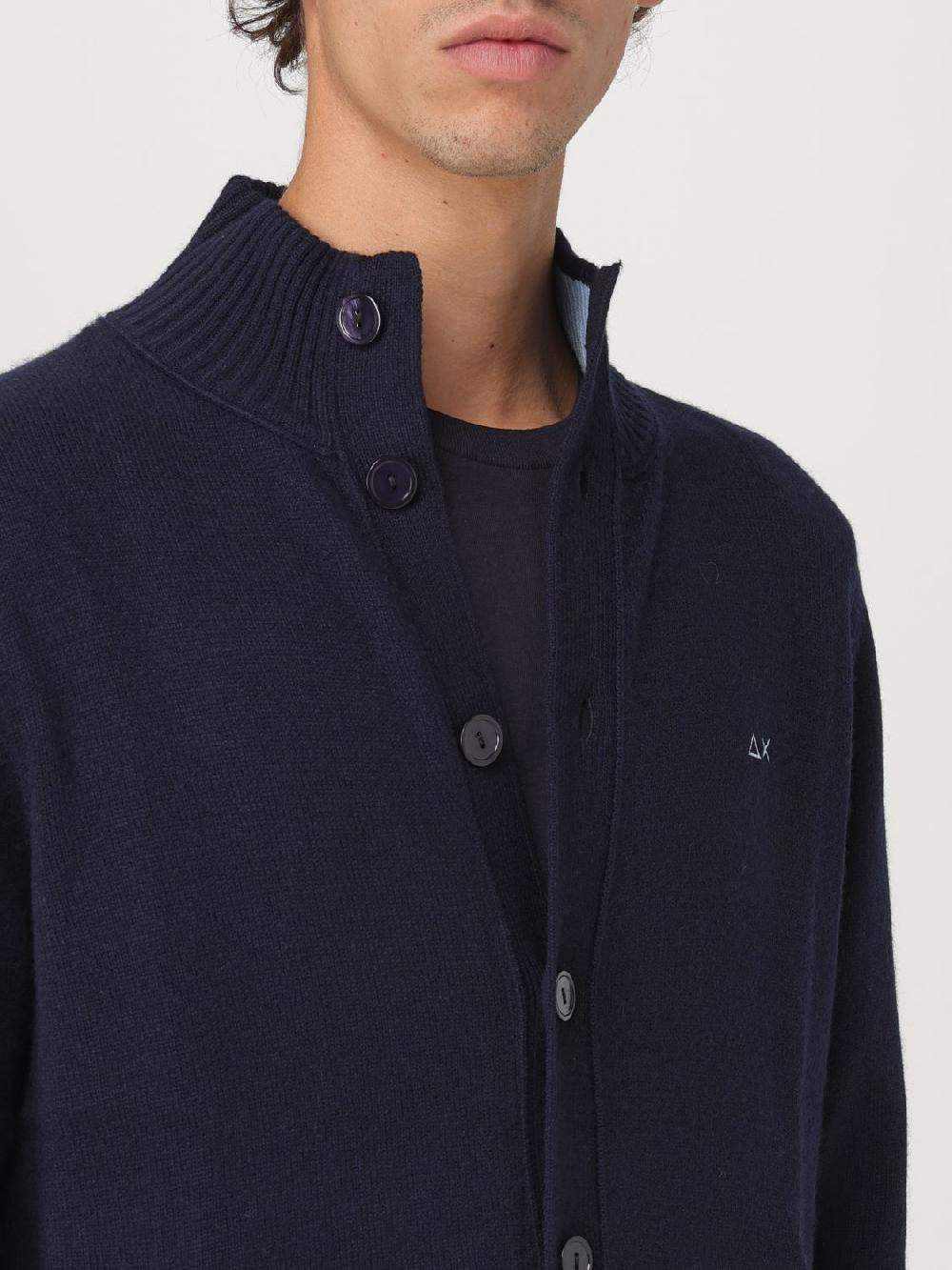 Giglio Cardigan SUN68 In Misto Lana