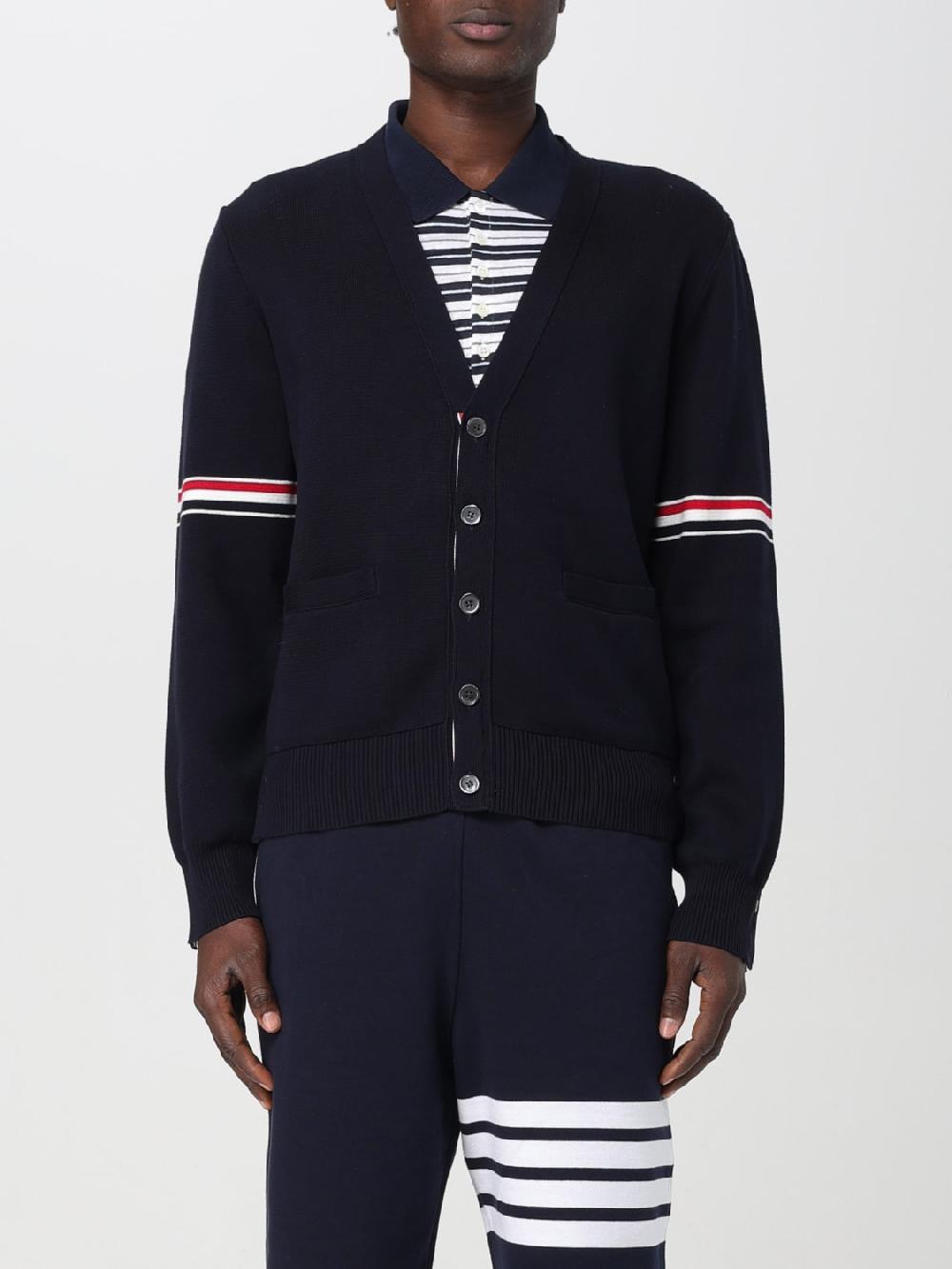 Giglio Cardigan Thom Browne in cotone