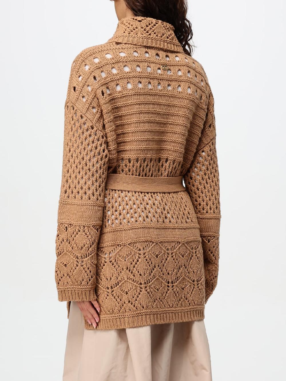 Giglio Cardigan Twinset In Misto Lana E Cotone