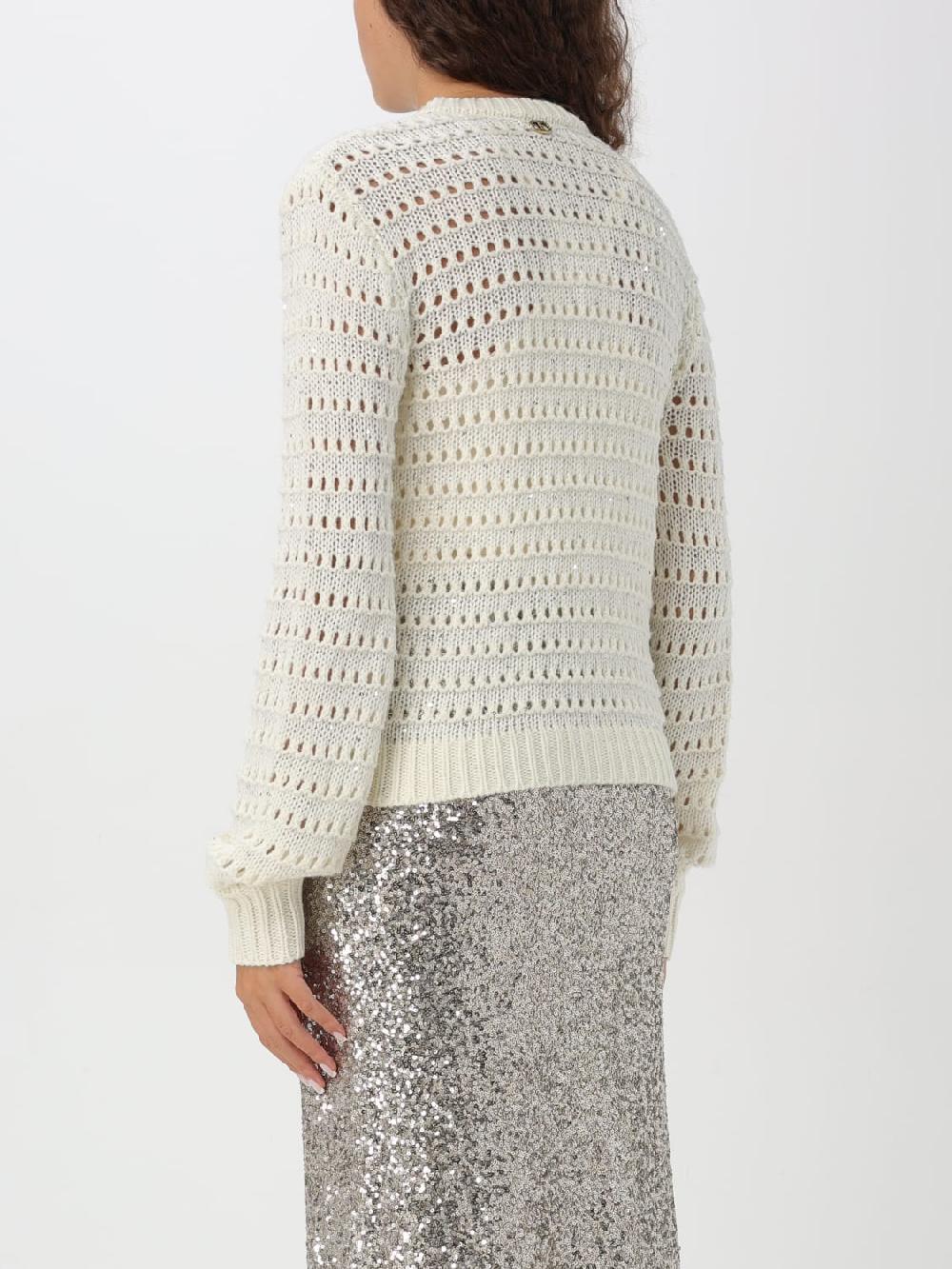 Giglio Cardigan Twinset In Misto Lana