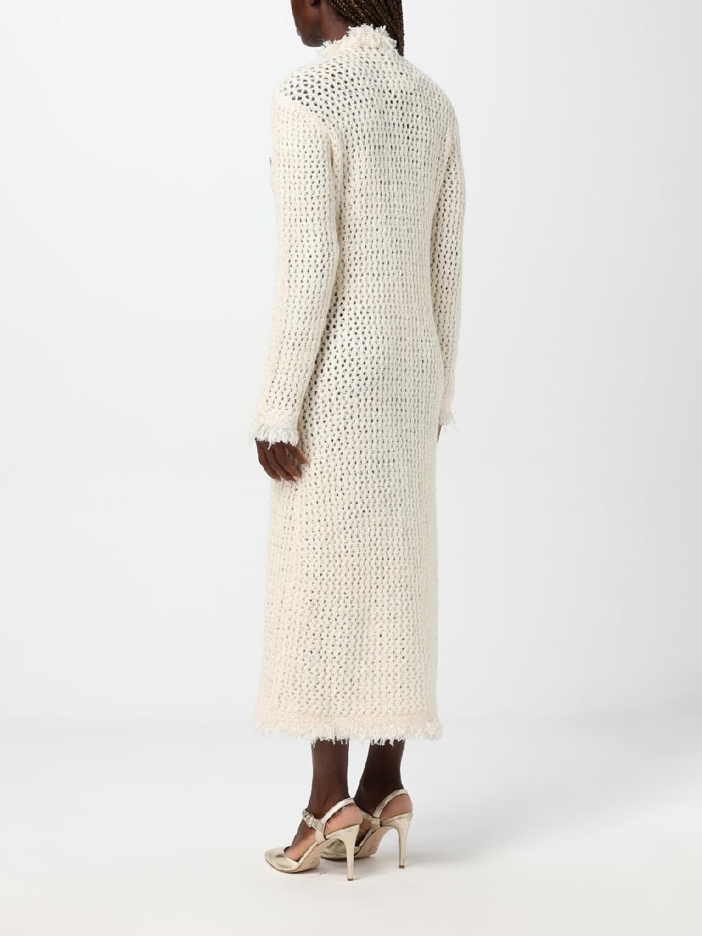 Giglio Cardigan Twinset In Misto Lana