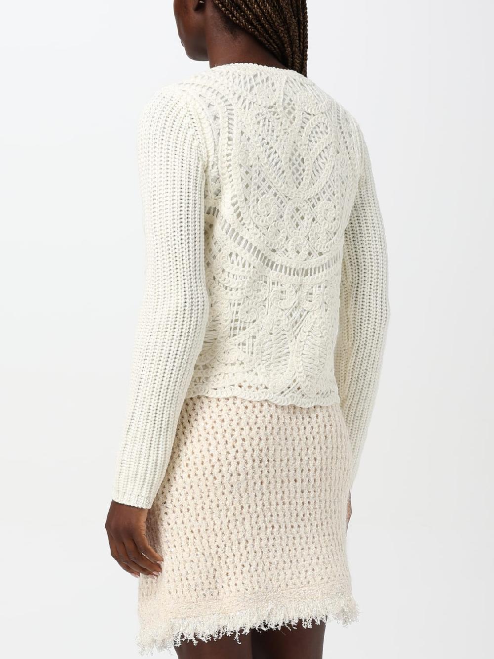 Giglio Cardigan Twinset In Misto Lana