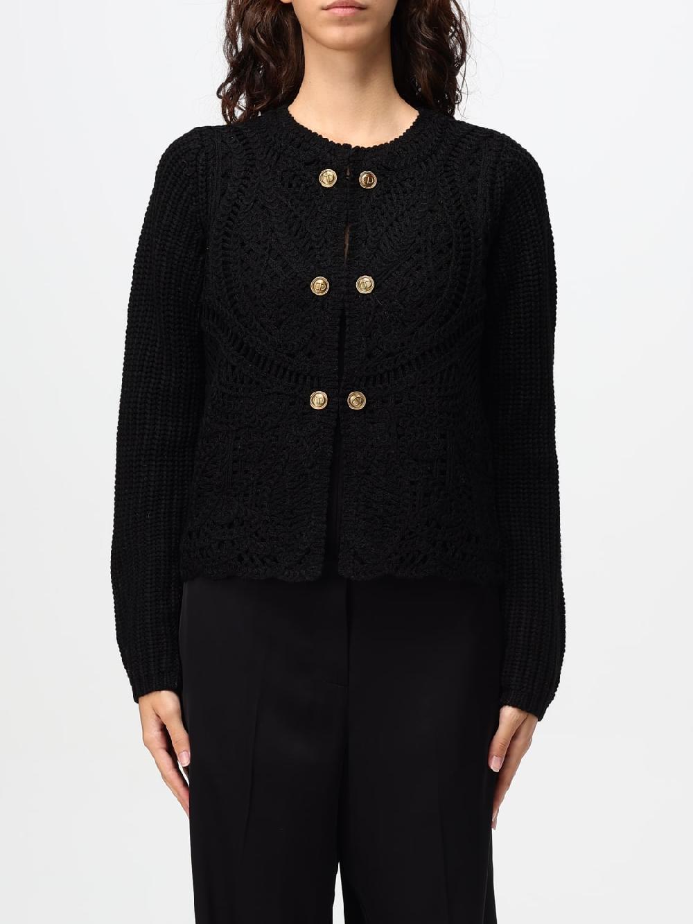 Giglio Cardigan Twinset in misto lana