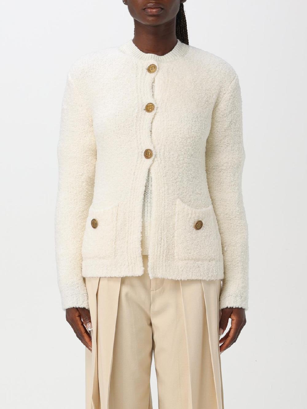 Giglio Cardigan Twinset in misto lana