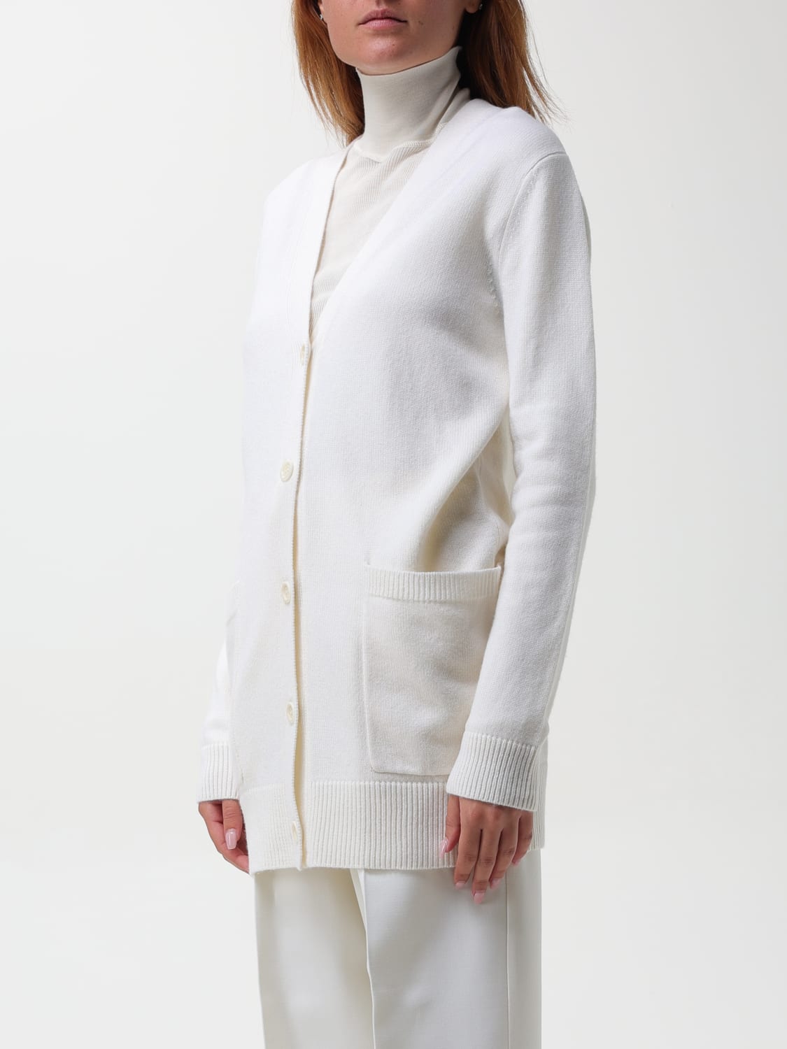 Giglio Cardigan Villar 1951 In Misto Lana Max Mara