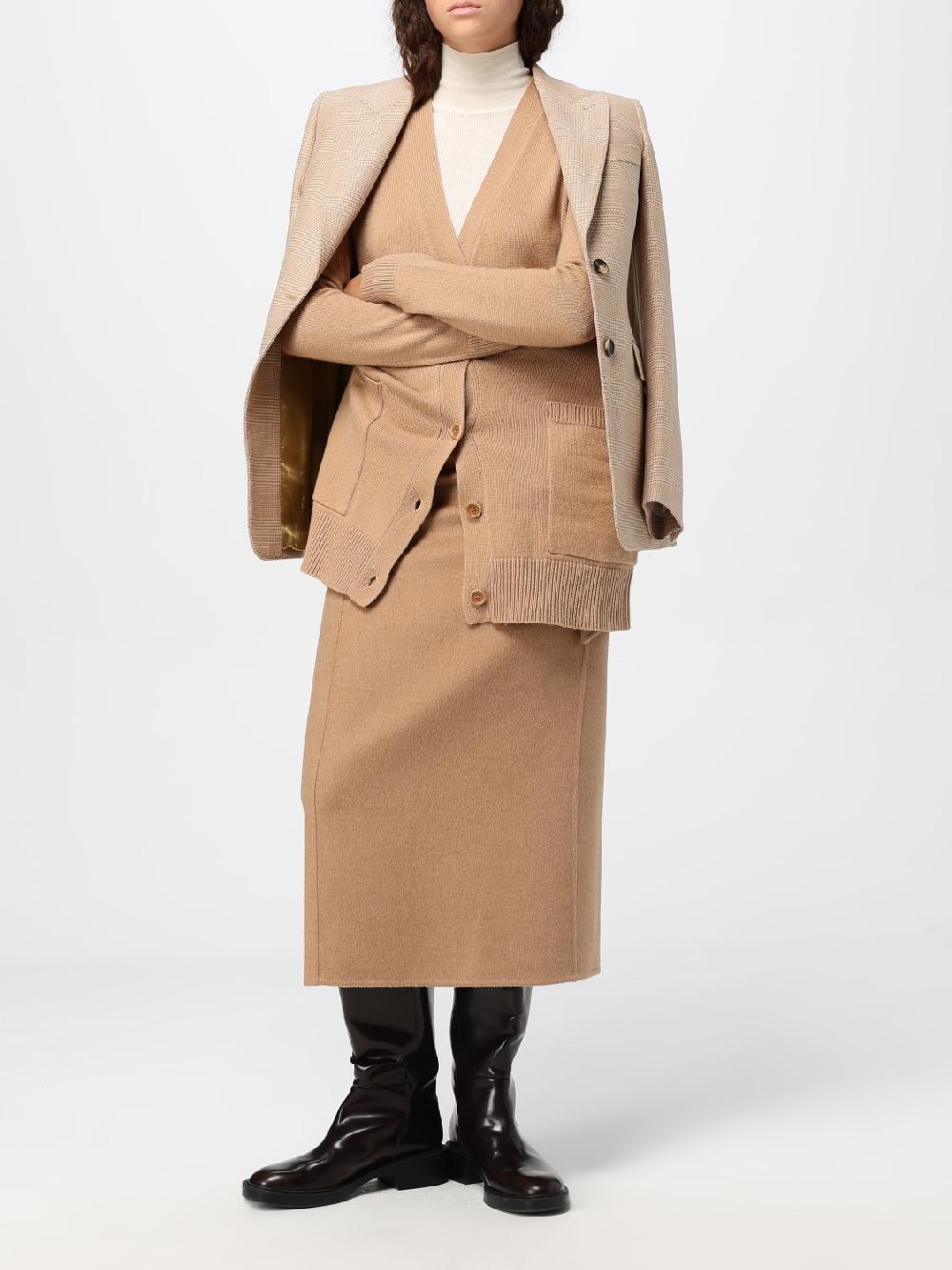 Giglio Cardigan Villar 1951 In Misto Lana Max Mara