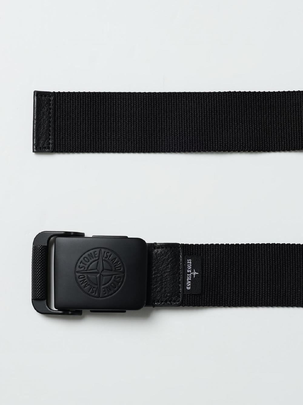 Giglio Cintura 94873 Compass Stone Island In Nylon