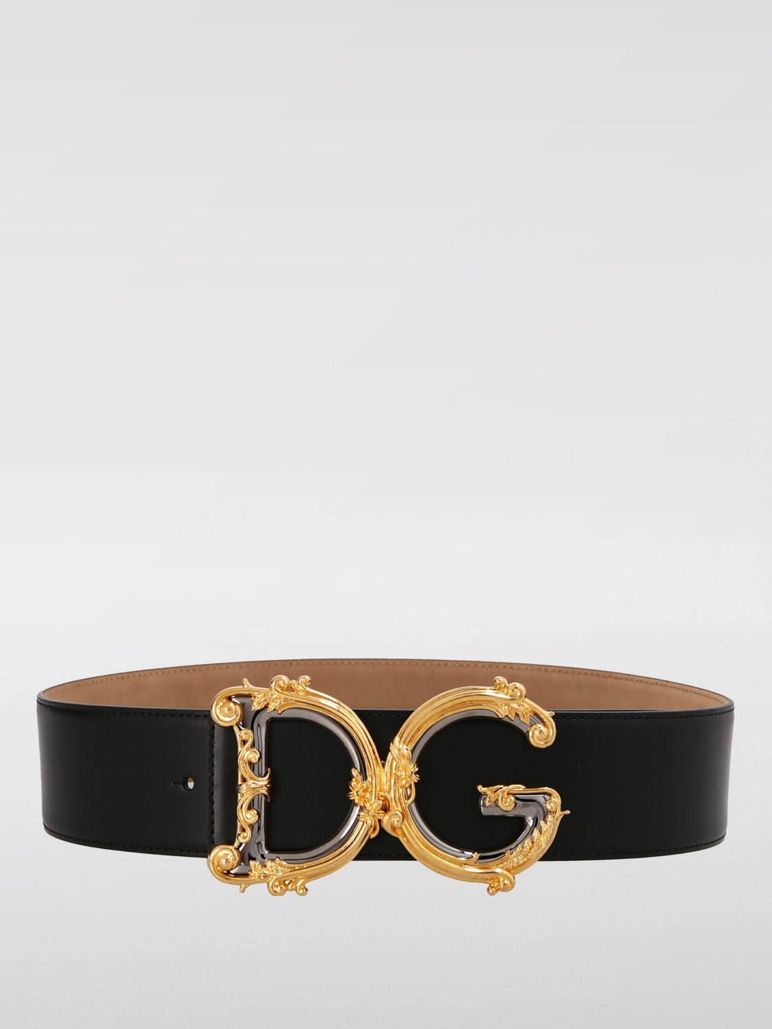 Giglio Cintura DG Dolce & Gabbana in pelle