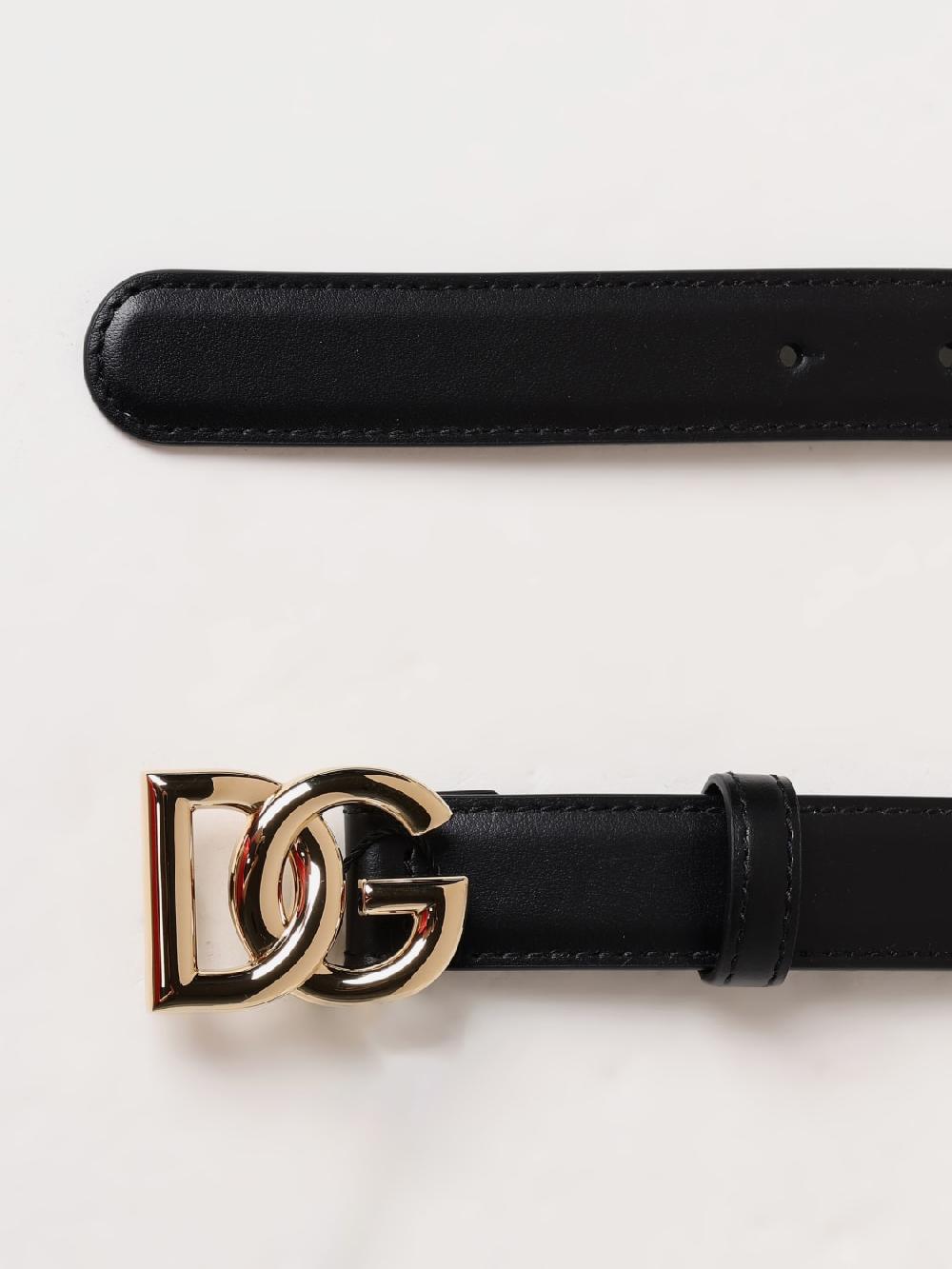 Giglio Cintura Dolce & Gabbana In Pelle