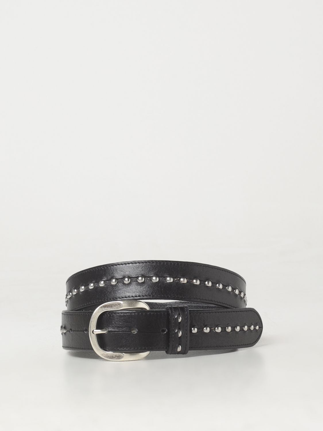 Giglio Cintura Golden Goose in pelle con borchie