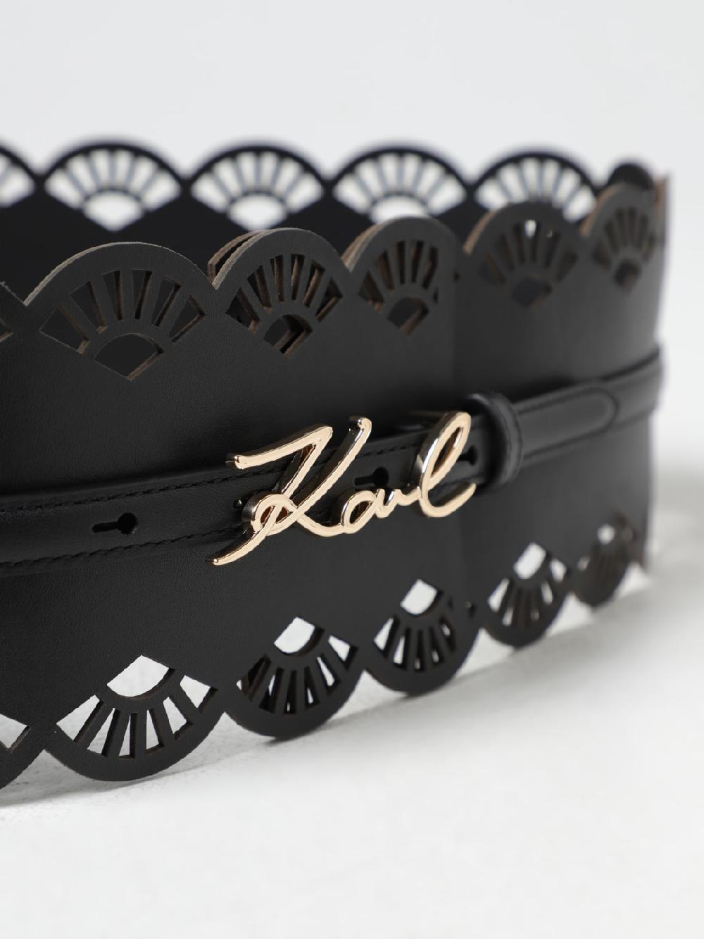 Giglio Cintura Karl Lagerfeld In Pelle