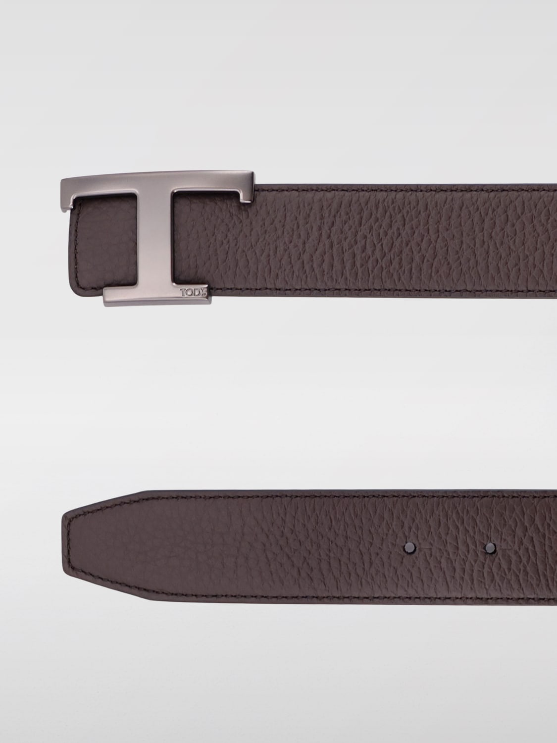 Giglio Cintura Tod's Reversibile In Pelle A Grana