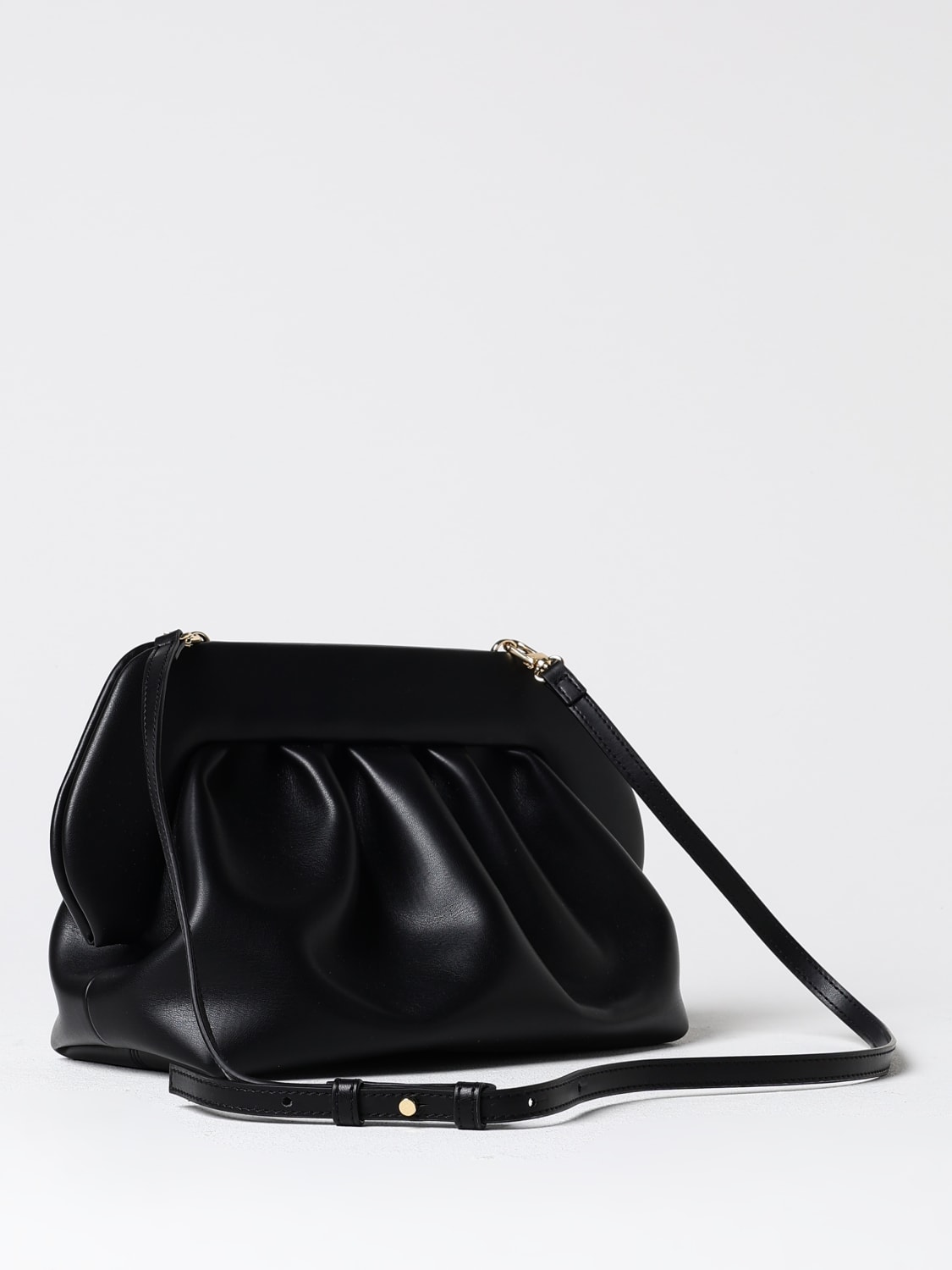 Giglio Clutch Bios Themoirè In Pelle Vegana