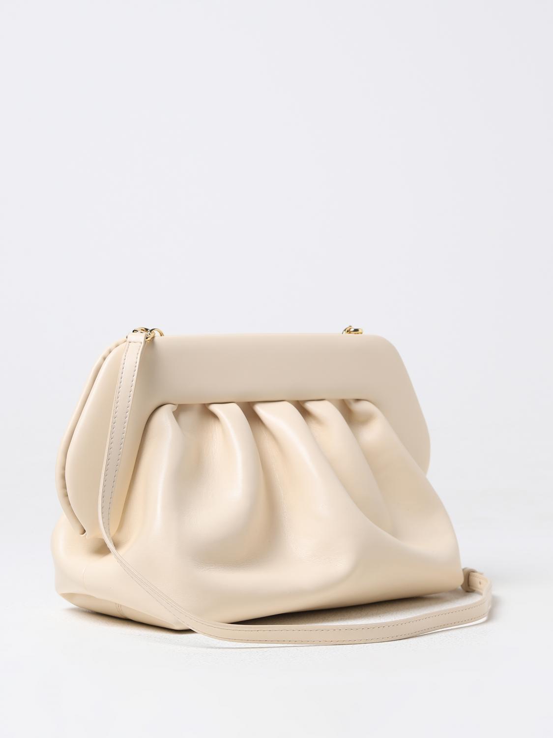 Giglio Clutch Bios Themoirè In Pelle Vegana