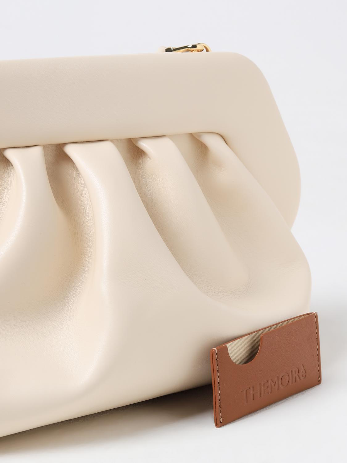 Giglio Clutch Bios Themoirè In Pelle Vegana
