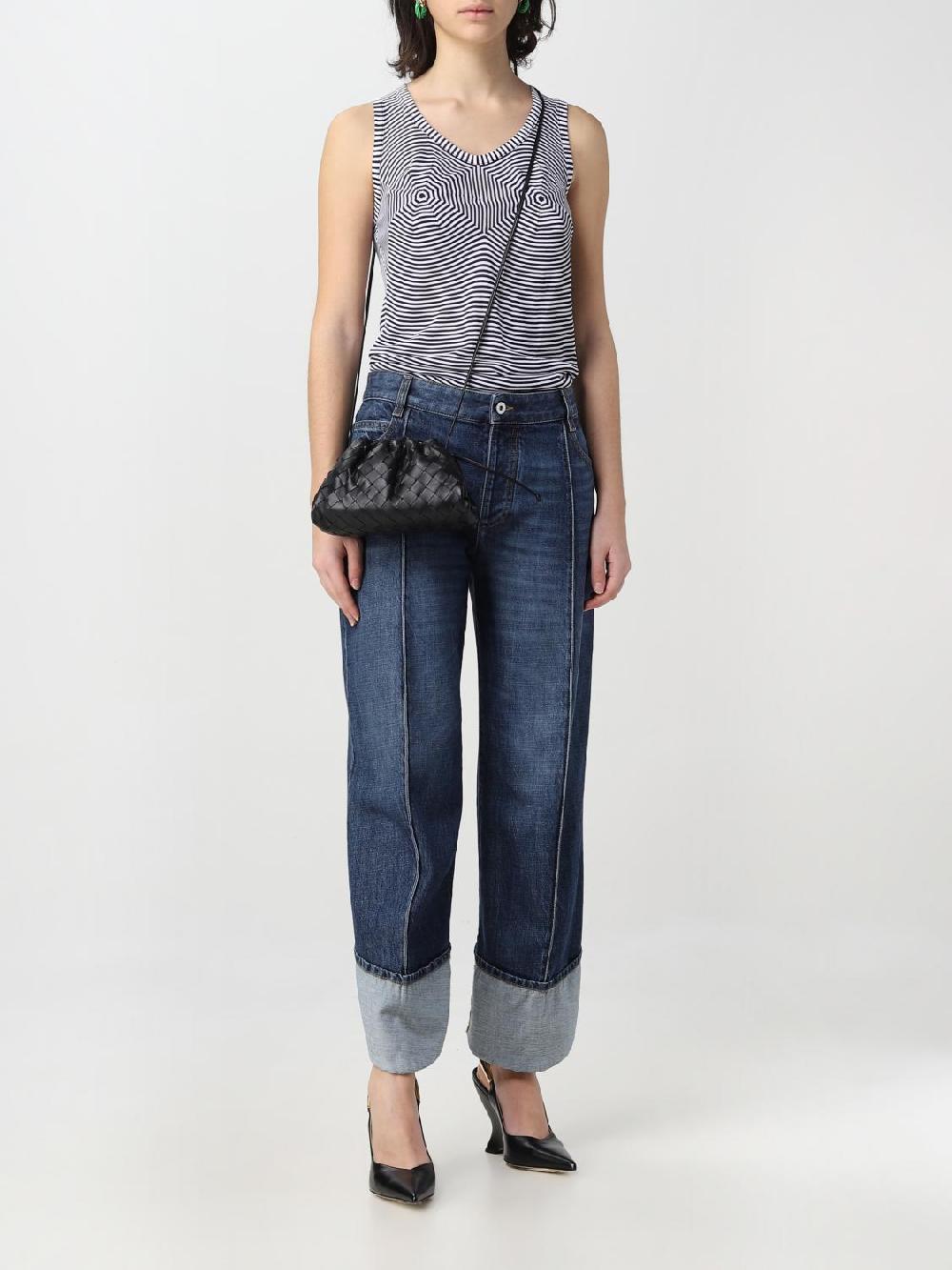 Giglio Clutch Bottega Veneta In Pelle Intrecciata