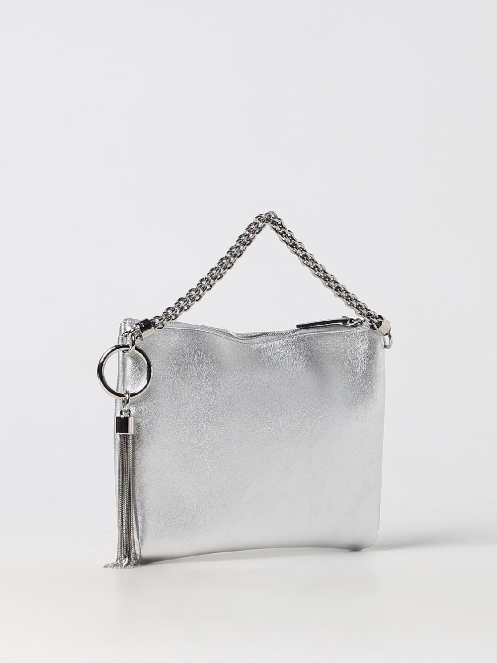 Giglio Clutch Callie Jimmy Choo In Pelle Laminata