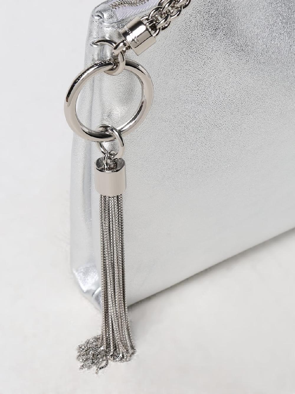 Giglio Clutch Callie Jimmy Choo In Pelle Laminata