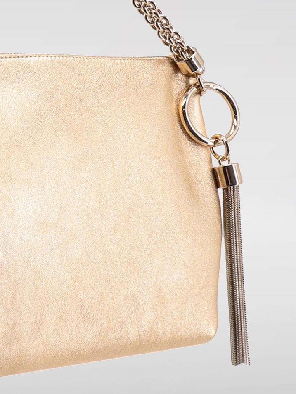 Giglio Clutch Callie Jimmy Choo In Pelle Laminata
