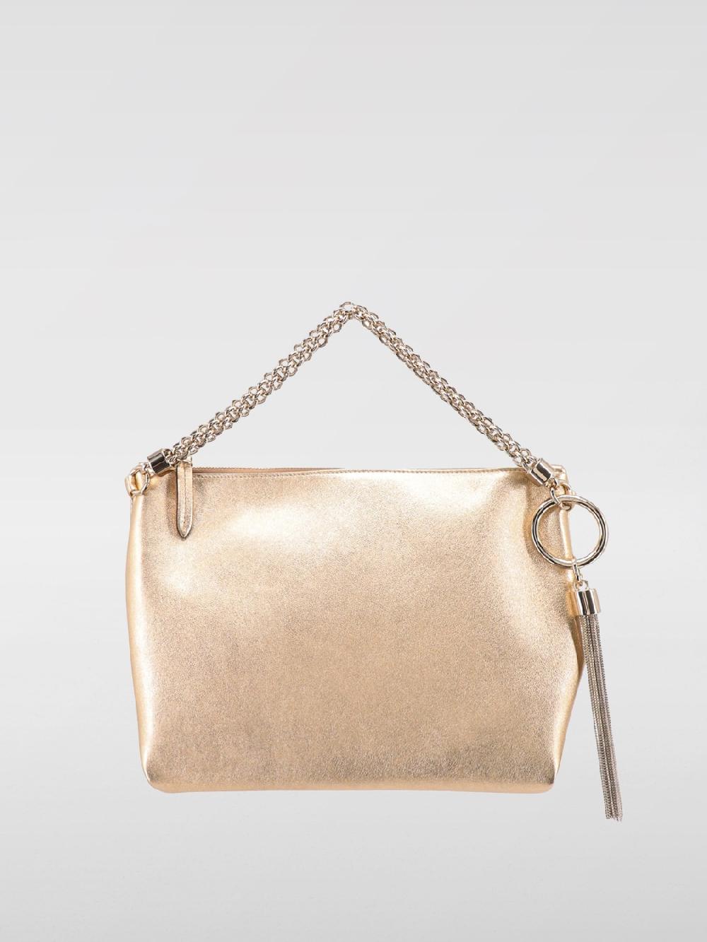 Giglio Clutch Callie Jimmy Choo in pelle laminata