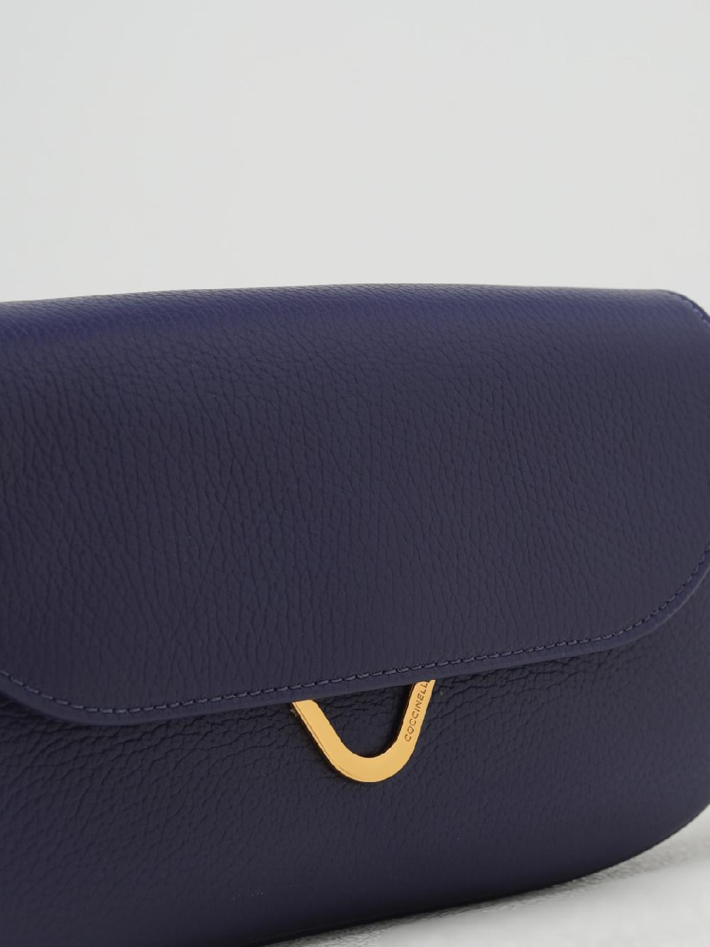 Giglio Clutch Dew Coccinelle In Pelle A Grana