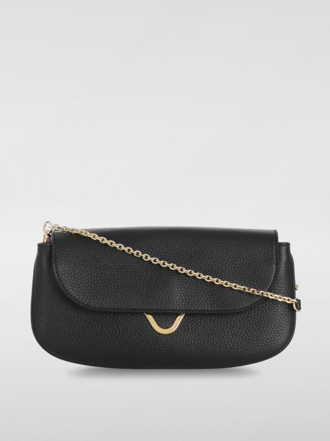 Giglio Clutch Dew Coccinelle in pelle a grana