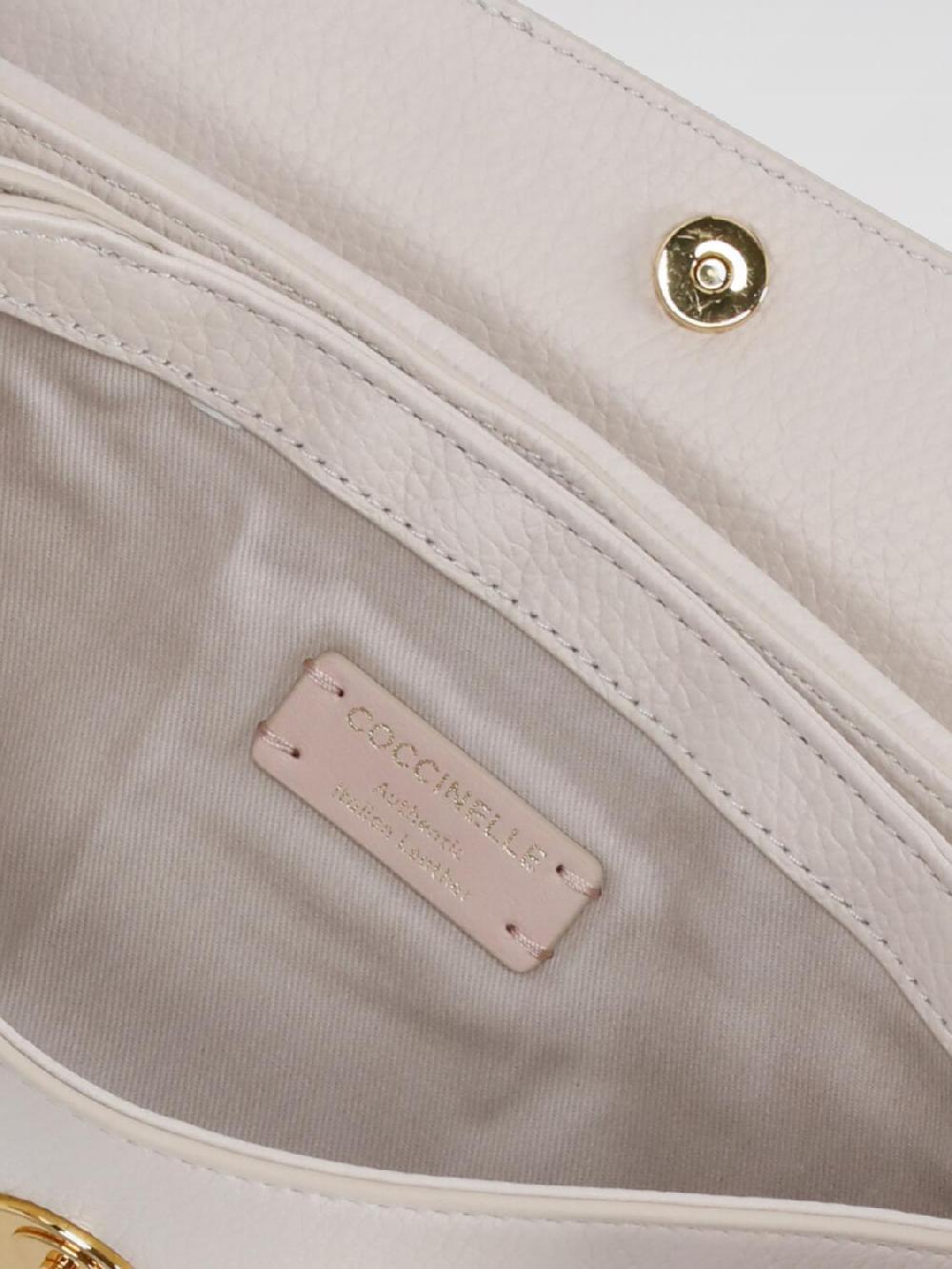 Giglio Clutch Dew Coccinelle In Pelle A Grana