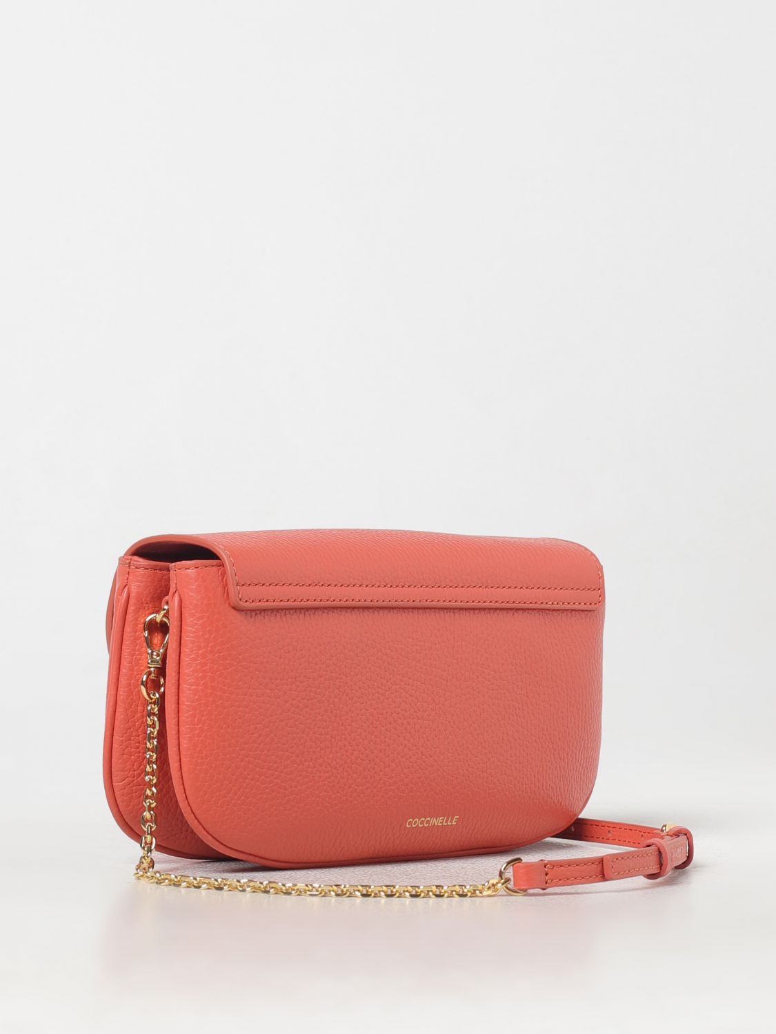 Giglio Clutch Dew Coccinelle In Pelle A Grana