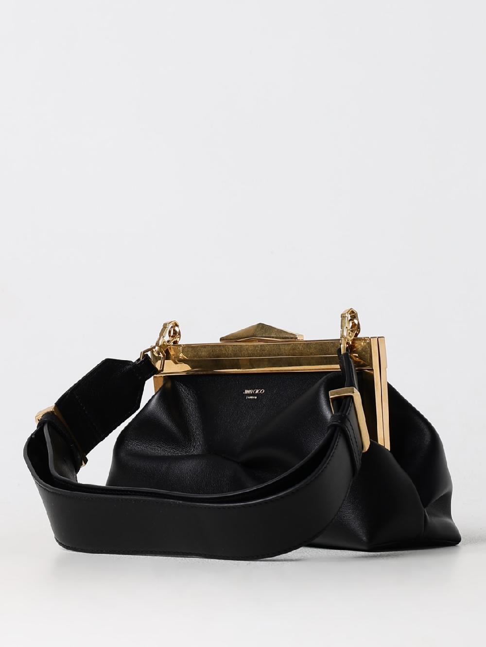 Giglio Clutch Diamond Frame Jimmy Choo In Nappa