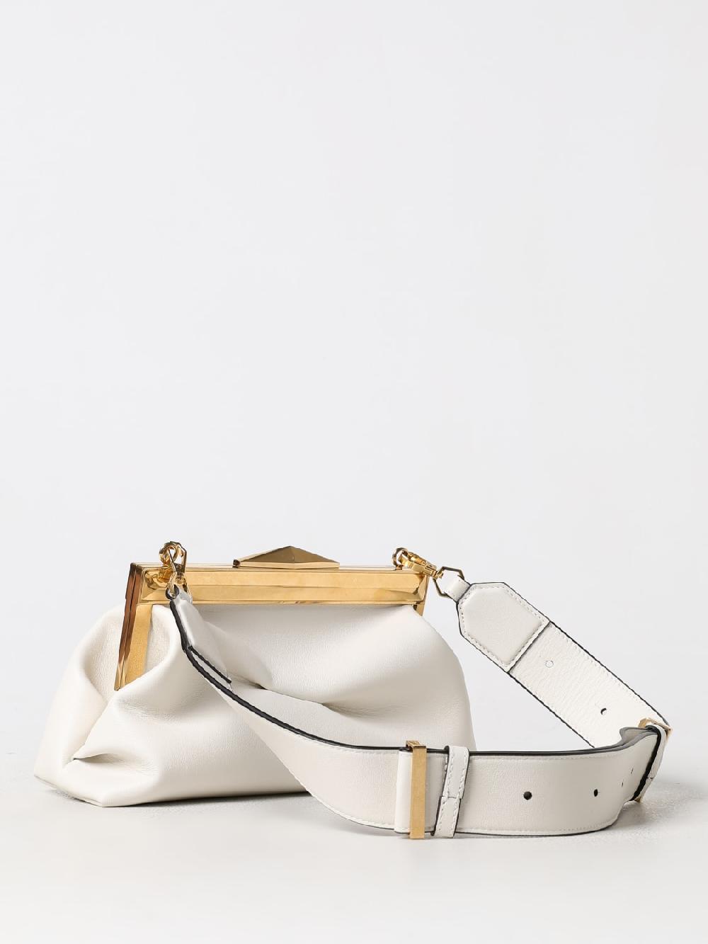 Giglio Clutch Diamond Frame Jimmy Choo In Nappa