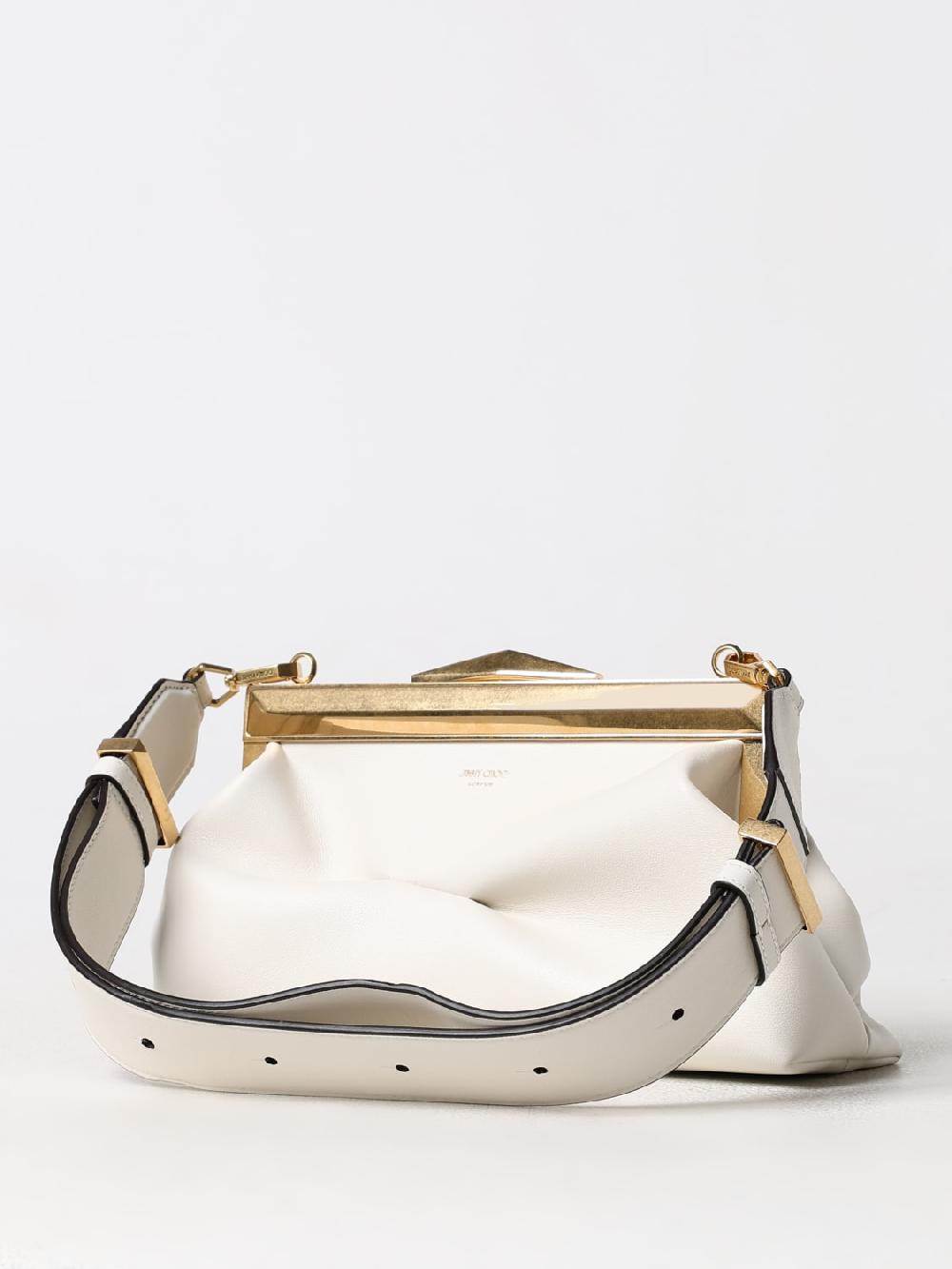 Giglio Clutch Diamond Frame Jimmy Choo In Nappa