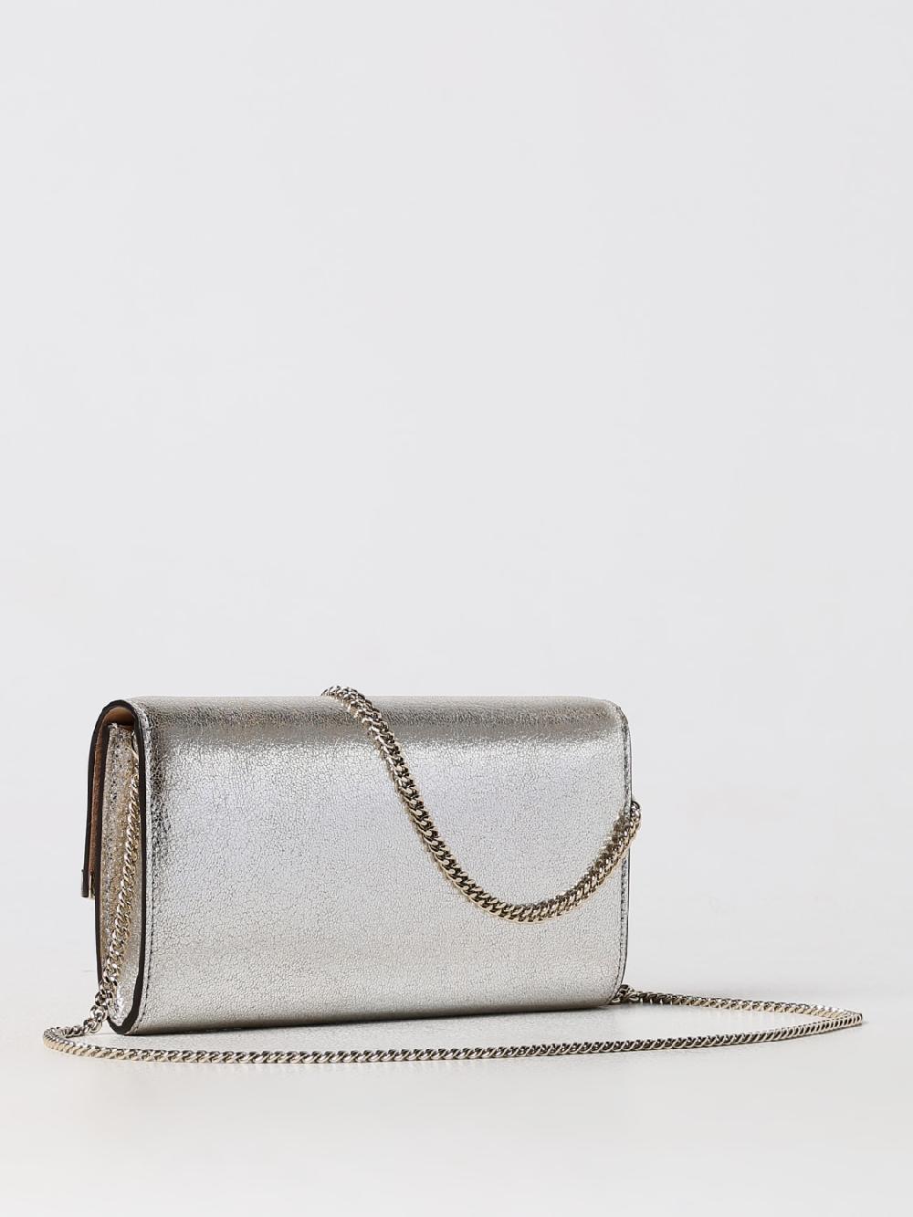 Giglio Clutch Emmie Jimmy Choo In Pelle Laminata