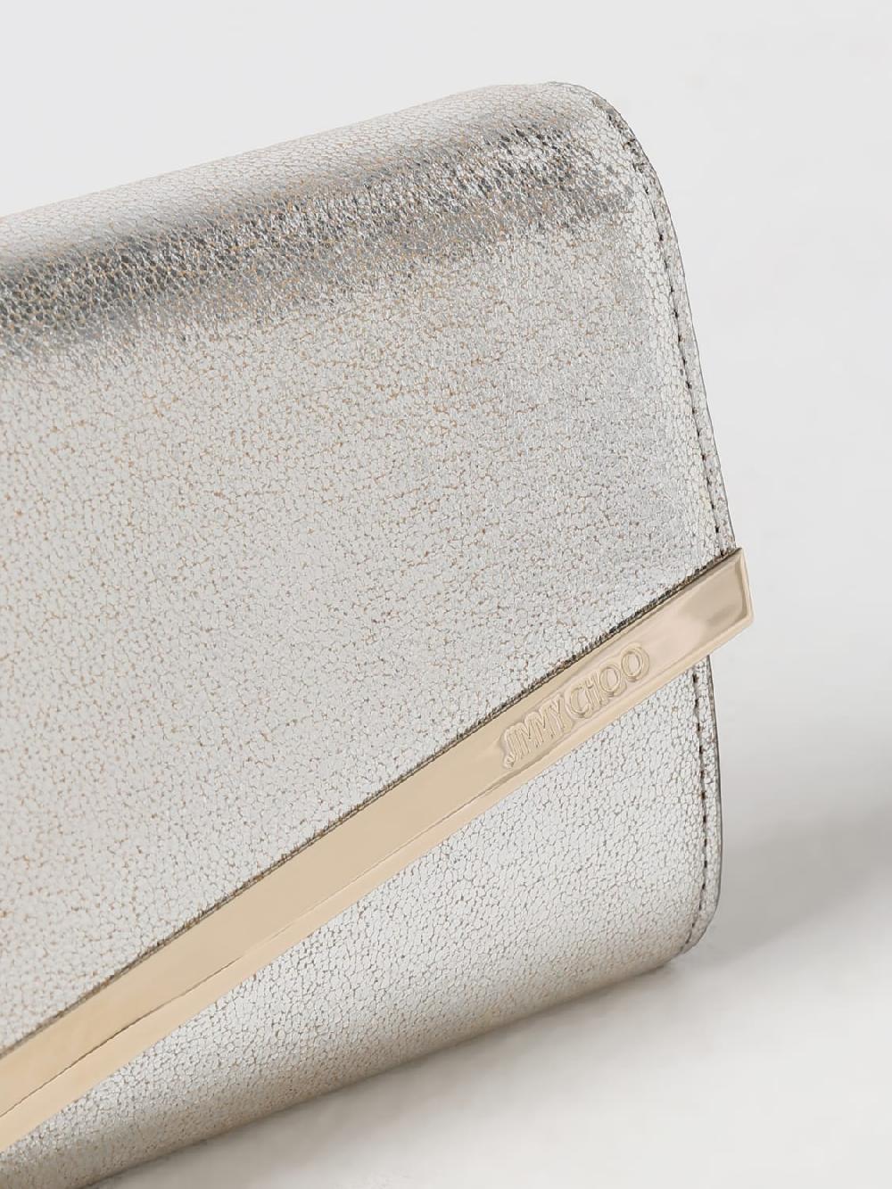 Giglio Clutch Emmie Jimmy Choo In Pelle Laminata
