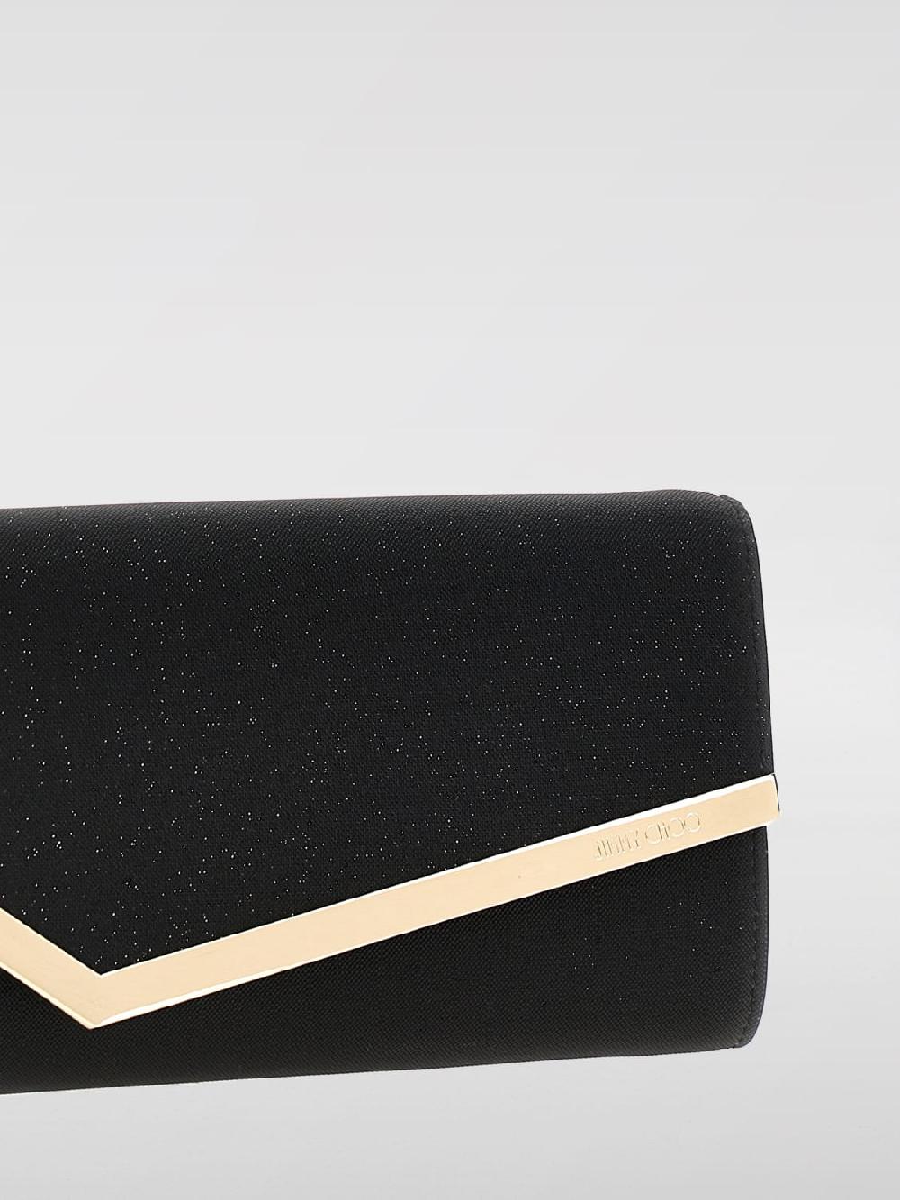 Giglio Clutch Emmie Jimmy Choo In Tessuto Lamè