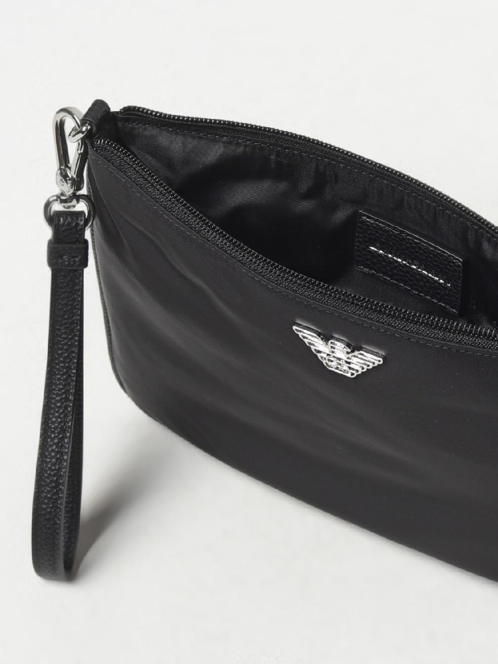Giglio Clutch Emporio Armani In Nylon Riciclato
