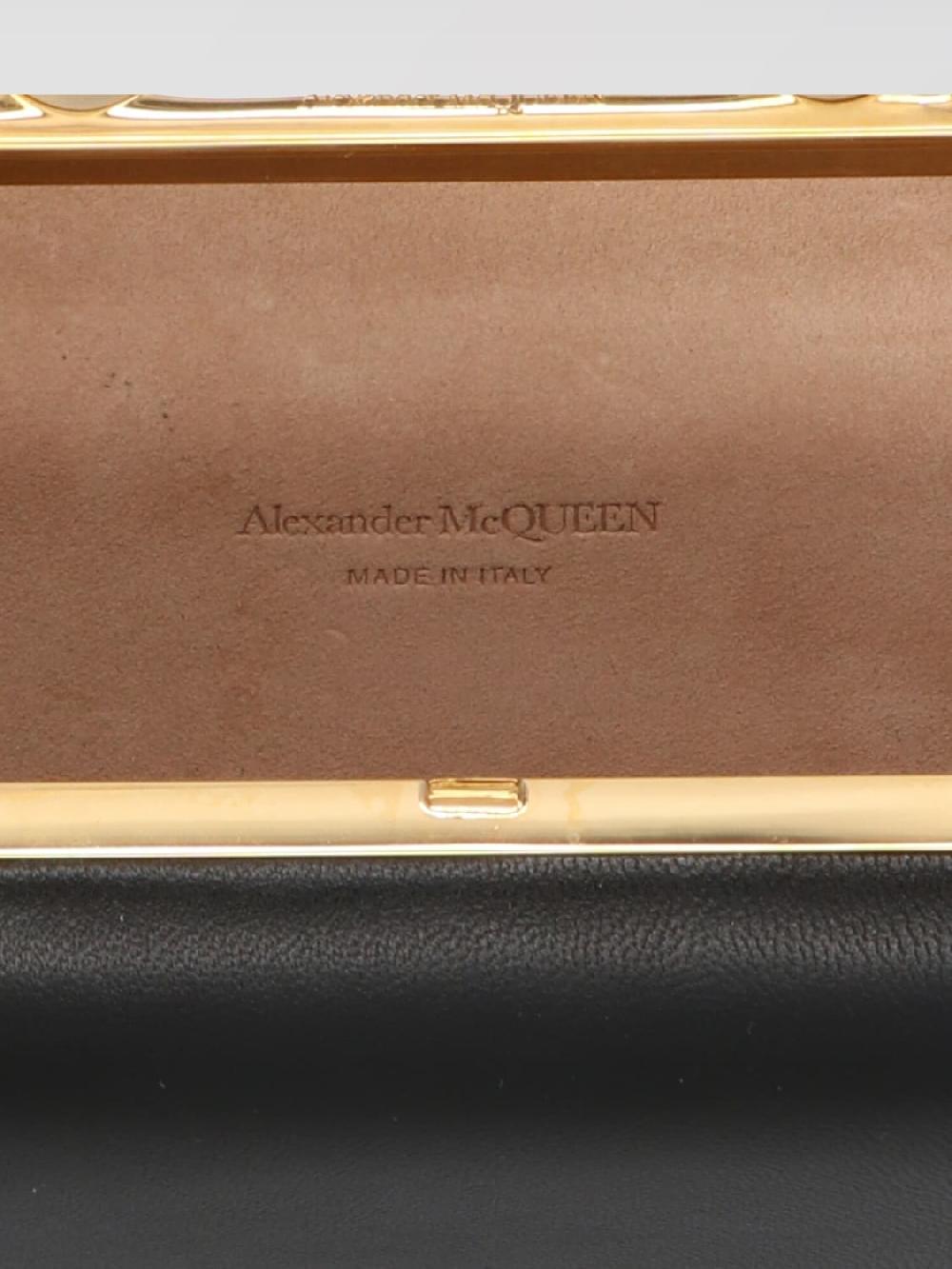 Giglio Clutch Four-Ring Alexander McQueen In Pelle