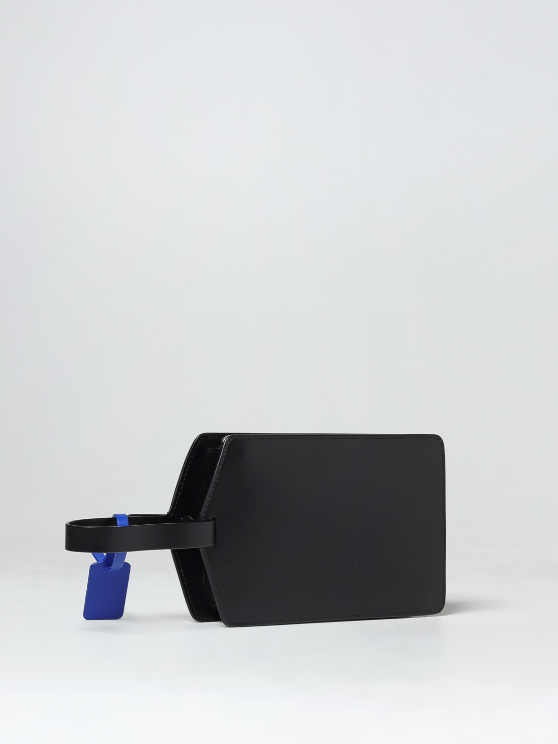 Giglio Clutch Off-White In Pelle