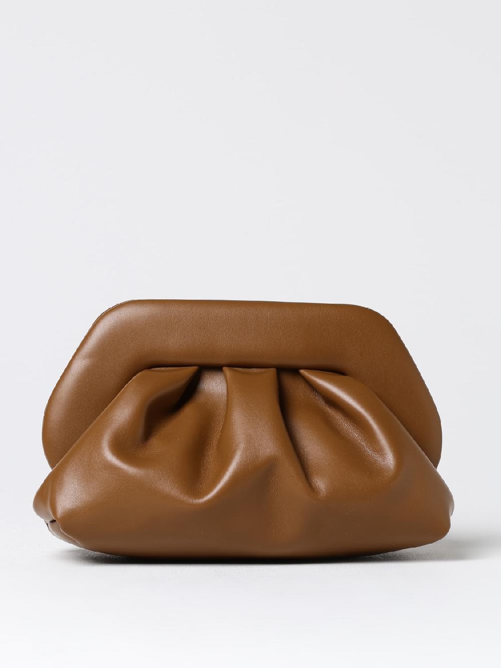 Giglio Clutch Tia Themoirè in pelle vegana