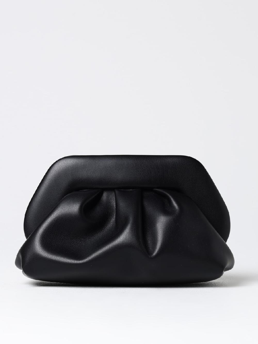 Giglio Clutch Tia Themoirè in pelle vegana
