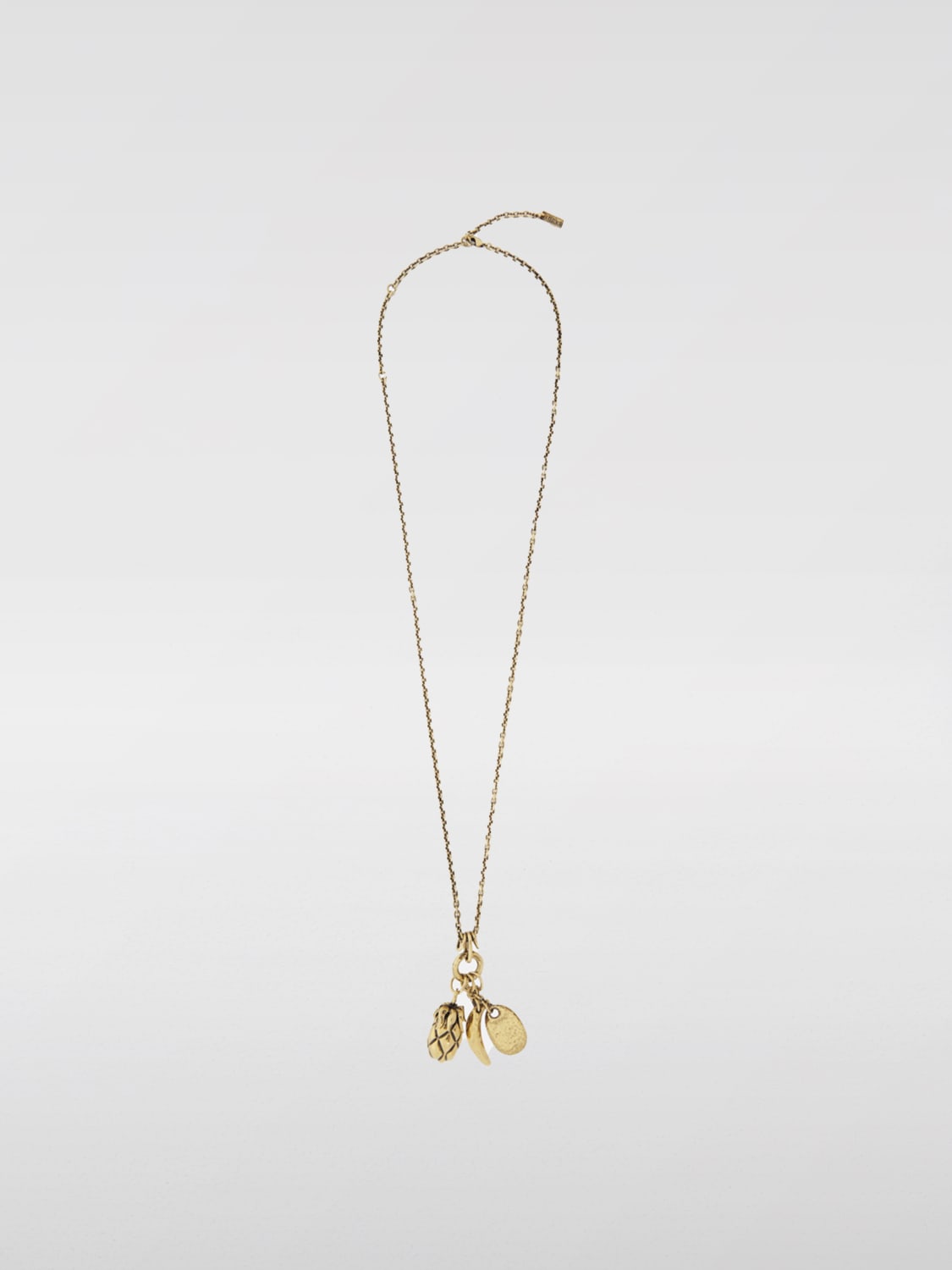 Giglio Collana Chloè in ottone con ciondoli